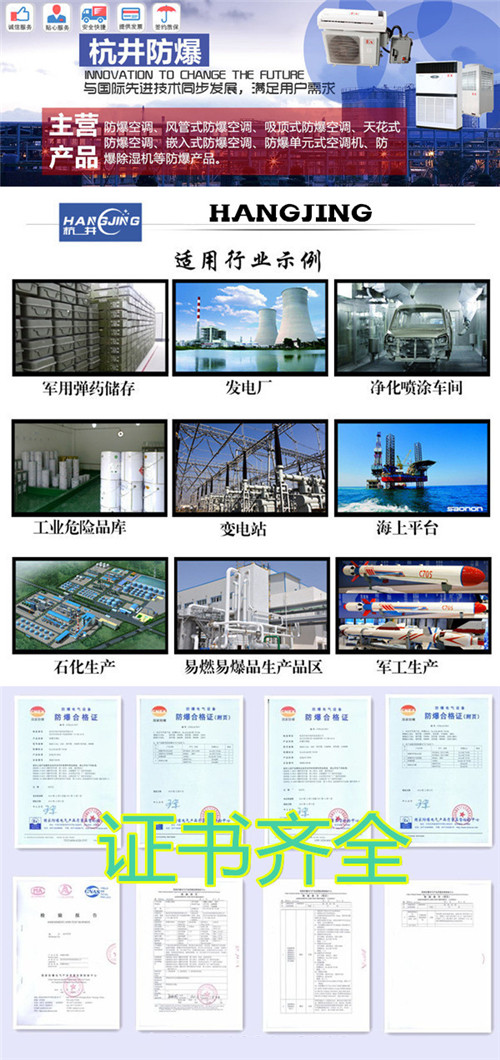 化工倉庫防爆空調機banner圖