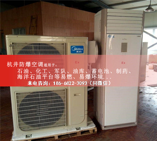 乙烷倉庫防爆空調(diào)機案例圖