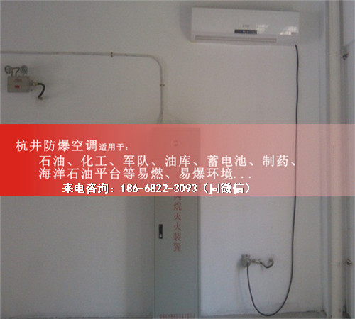 甲醇庫防爆空調(diào)機案例圖