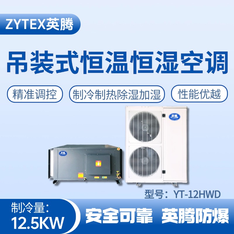 YT-12HWD 5匹吊裝恒溫恒濕空調(diào)機(jī) 液化汽車間使用